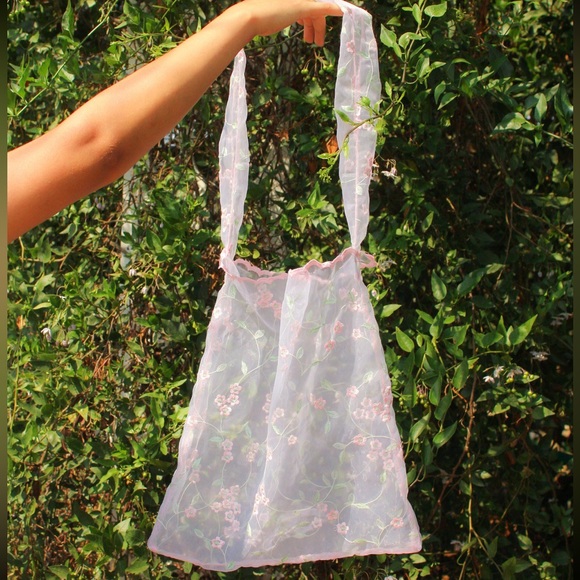 HANDMADE TOTE SLING SHOULDER CROSSBODY BAG - Picture 2 of 3